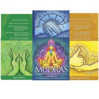 Mudras for Awakening the Energy Body meditacinės kortos ir knyga US Games Systems